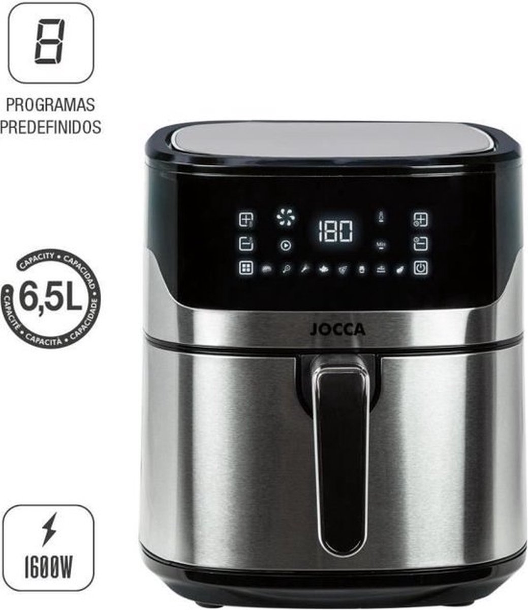 JOCCA 2192 Olievrije Friteuse 6,5L RVS