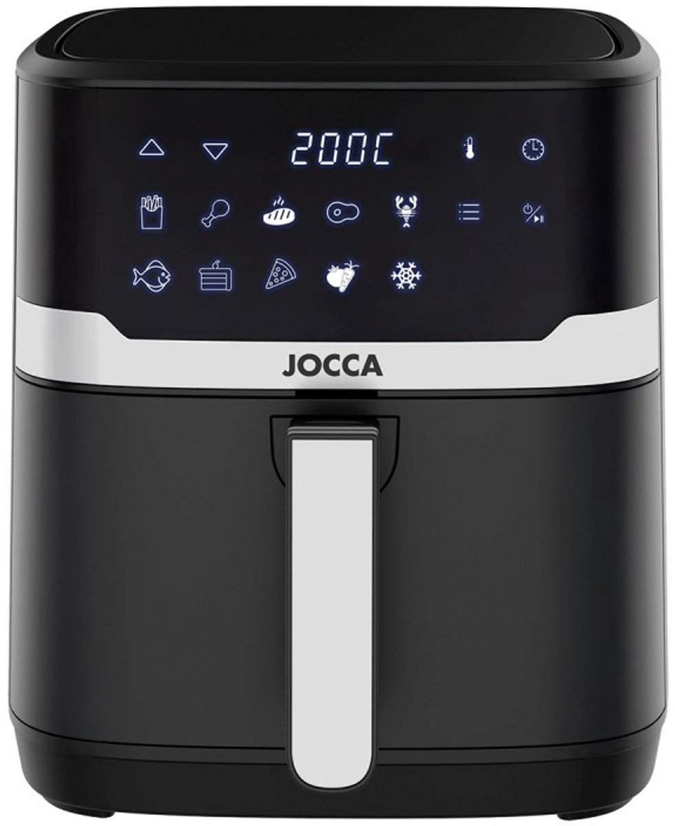 JOCCA 2718 digitale olievrije frituurpan 6,5L