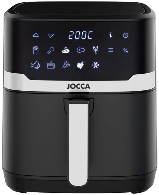 JOCCA 2718 digitale olievrije frituurpan 6,5L