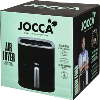 Jocca Airfryer 4L Zwart 1200W