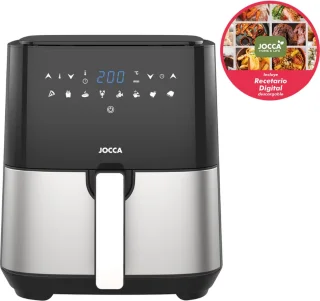 Jocca Airfryer 5L Glans Zwart 1599A