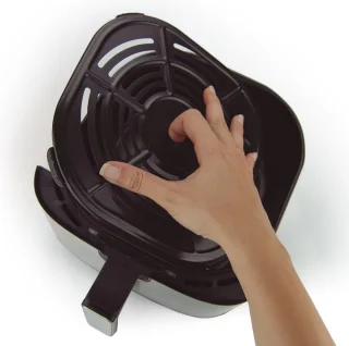 Jocca Airfryer 5L Glans Zwart 1599A
