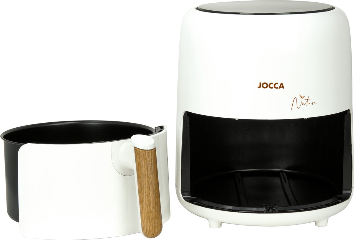 Jocca Nature Airfryer 3.8L Bamboe/Wit 2187