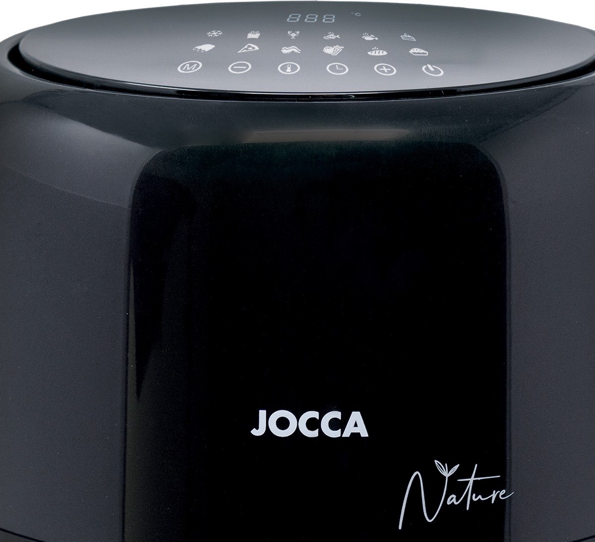 Jocca Nature Airfryer 3.8L Bamboe/Zwart 2187N