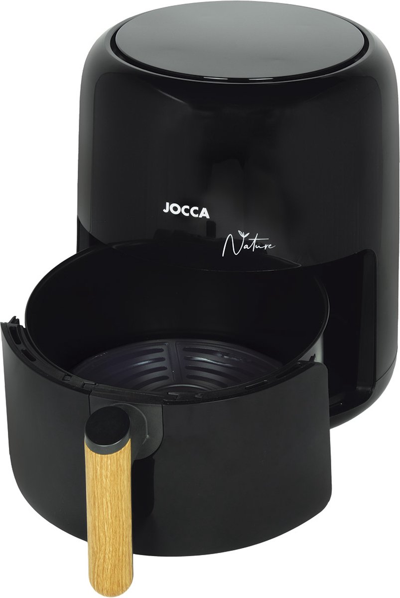 Jocca Nature Airfryer 3.8L Bamboe/Zwart 2187N