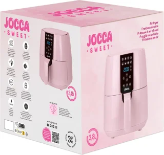 Jocca Sweet 2326P Airfryer 3.8L Roze