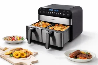 Jurrys Dubbele Airfryer Heteluchtfriteuse