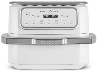 Karaca x Refika Air Pro Cook Airfryer – 9L – PFAS- & PTFE-vrije Swiss Coating – Dubbele Bereiding