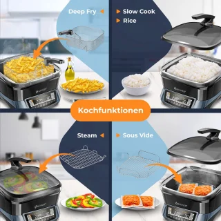 KESSER® Multicooker Airfryer 8L