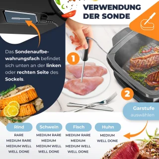 KESSER® Multicooker Airfryer 8L