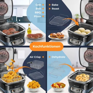 KESSER® Multicooker Airfryer 8L