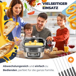 Wat vinden we goed aan de KESSER® Multicooker Airfryer 8L
