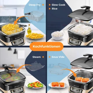 KESSER® Multicooker Airfryer 8L
