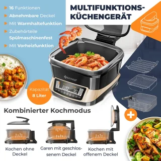KESSER® Multicooker Airfryer 8L