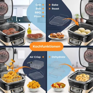 KESSER® Multicooker Airfryer 8L