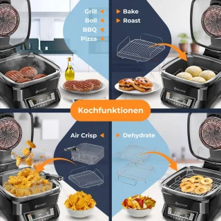 KESSER® Multicooker Airfryer 8L