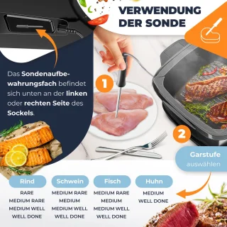 KESSER® Multicooker Airfryer 8L