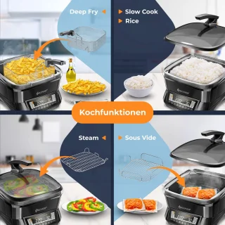 KESSER® Multicooker Airfryer 8L