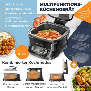 KESSER® Multicooker Airfryer 8L