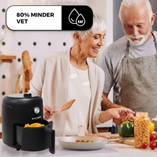 Kicinn Airfryer XL 3L Zwart 1000W