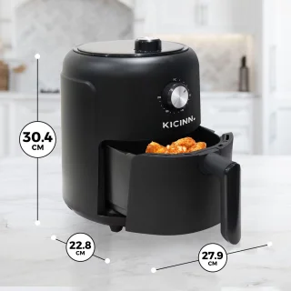 Kicinn Airfryer XL 3L Zwart 1000W