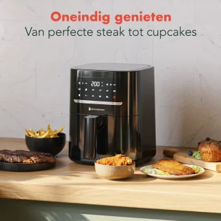 KitchenBrothers Airfryer 3,3L Zwart