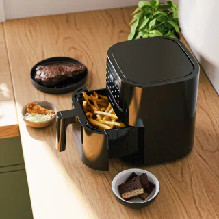 KitchenBrothers Airfryer 3,3L Zwart