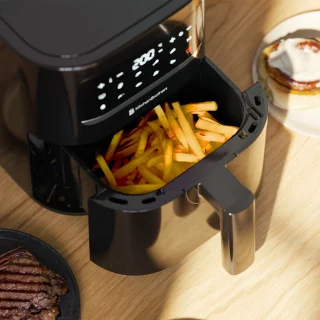 KitchenBrothers Airfryer 3,3L Zwart