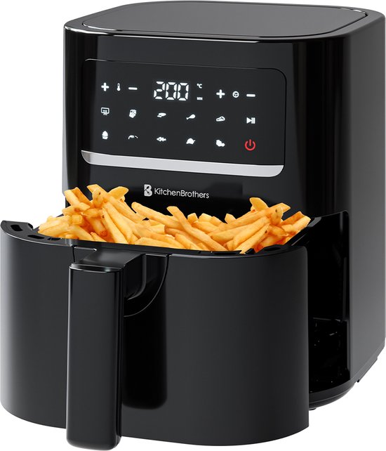 KitchenBrothers Airfryer 3,3L Zwart review