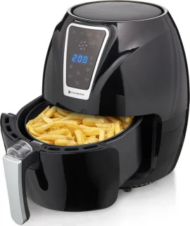 KitchenBrothers Airfryer 3,5L Zwart