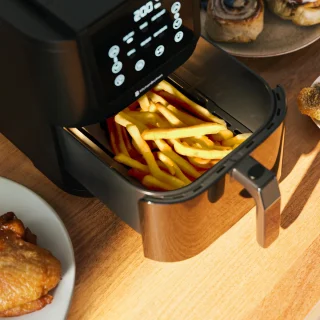 KitchenBrothers Airfryer XL 5L Zwart