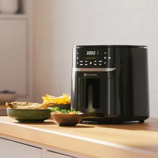 KitchenBrothers Airfryer XL 5L Zwart