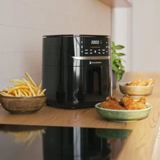 KitchenBrothers Airfryer XL 5L Zwart