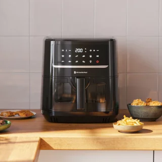 KitchenBrothers Airfryer XXL 7.5L Zwart