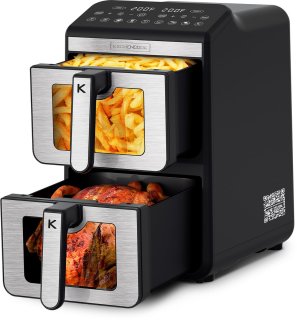 Kitchencook Airflow 11 Dubbele Airfryer 11L