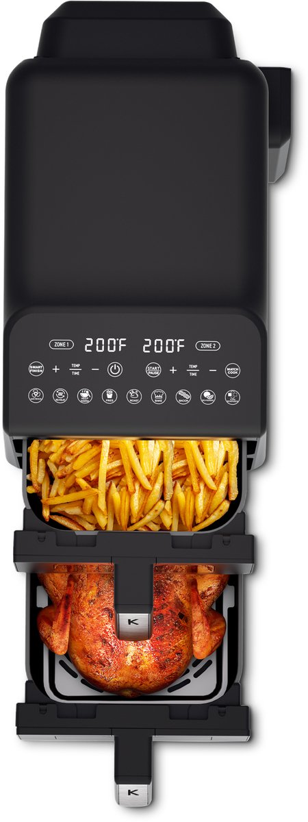 Kitchencook Airflow 11 Dubbele Airfryer 11L
