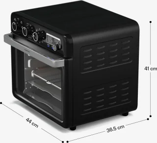 Klarstein Air Glaze Airfryer 2000W 34L Zwart