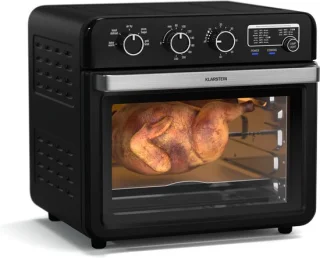 Klarstein Air Glaze Airfryer 2000W 34L Zwart