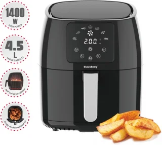 Klausberg 7551 Digitale Heteluchtfriteuse XL 4,5L