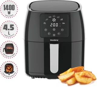 Klausberg 7551 Digitale Heteluchtfriteuse XL 4,5L