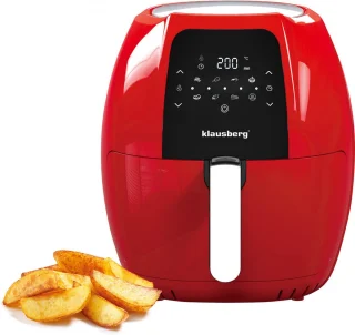 Klausberg 7571 Airfryer Rood 7,7L 1800W