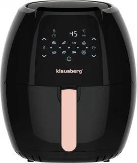 Klausberg 7572 Airfryer Zwart 7,7L 1800W
