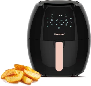 Klausberg 7572 Airfryer Zwart 7,7L 1800W