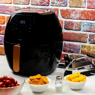 Klausberg 7572 Airfryer Zwart 7,7L 1800W