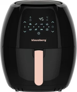 Klausberg 7572 Airfryer Zwart 7,7L 1800W