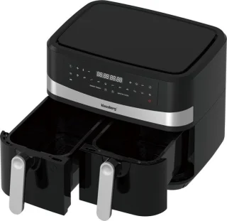 Klausberg 7573 Dubbele Airfryer XXL 9L 1750W