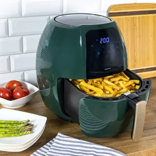 Klausberg 7596 Heteluchtfriteuse 7.7L groen