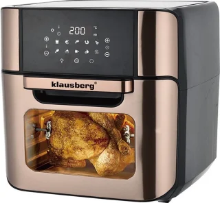 Klausberg 7598 Hetelucht Frituurpan 12L Brons