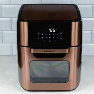 Klausberg 7598 Hetelucht Frituurpan 12L Brons