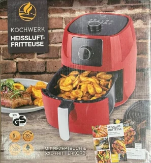 Kochwerk Heißluft‑Fritteuse — compacte en betaalbare airfryer voor dagelijks gebruik
